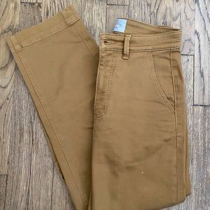Everlane Straight Leg Golden Brown